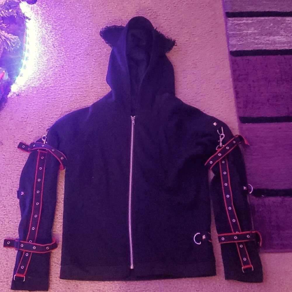 Cat Hoodie Straight Jacket